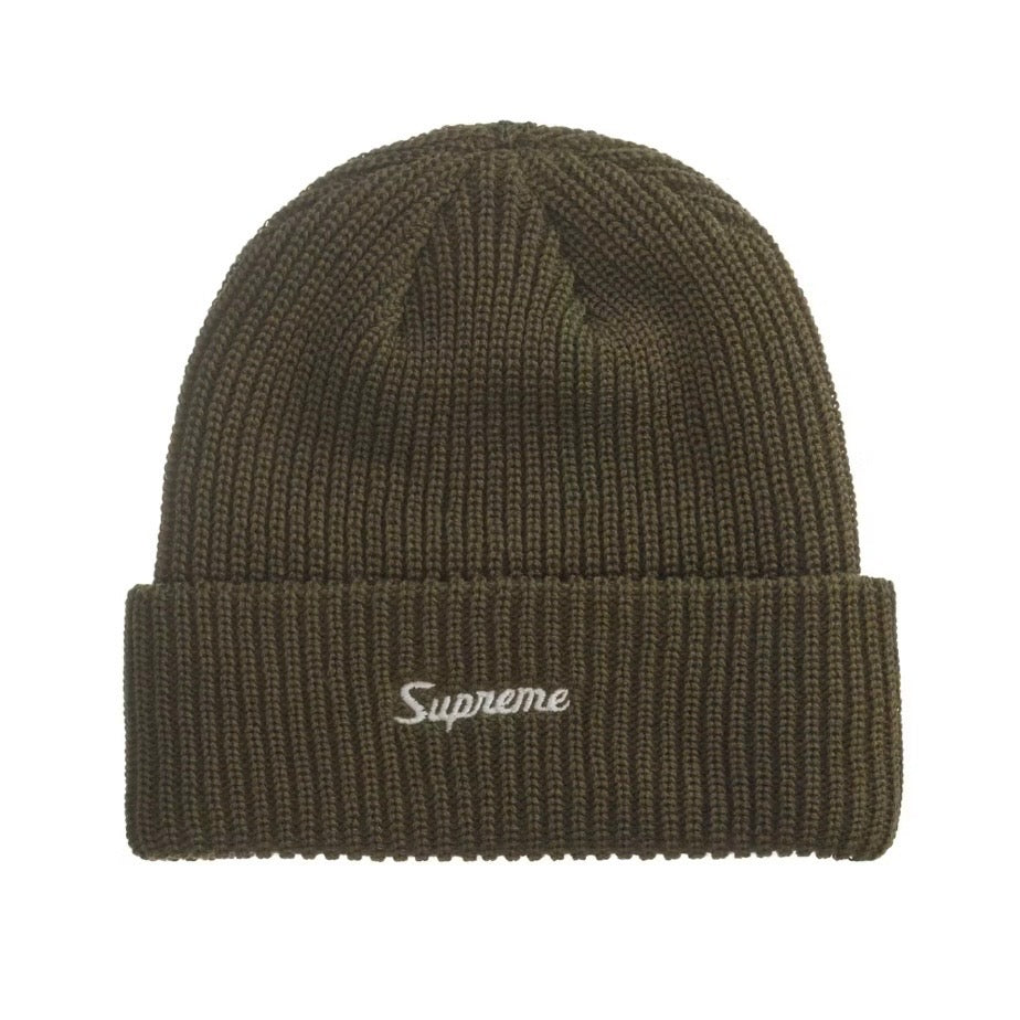 Supreme - Loose Gauge Beanie - Olive