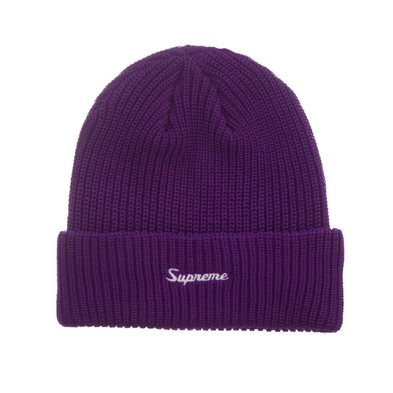 Supreme - Loose Gauge Beanie - Neon Purple