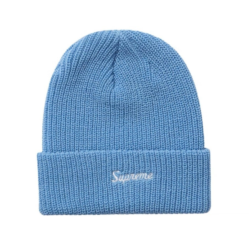 Supreme - Loose Gauge Beanie - Light Blue