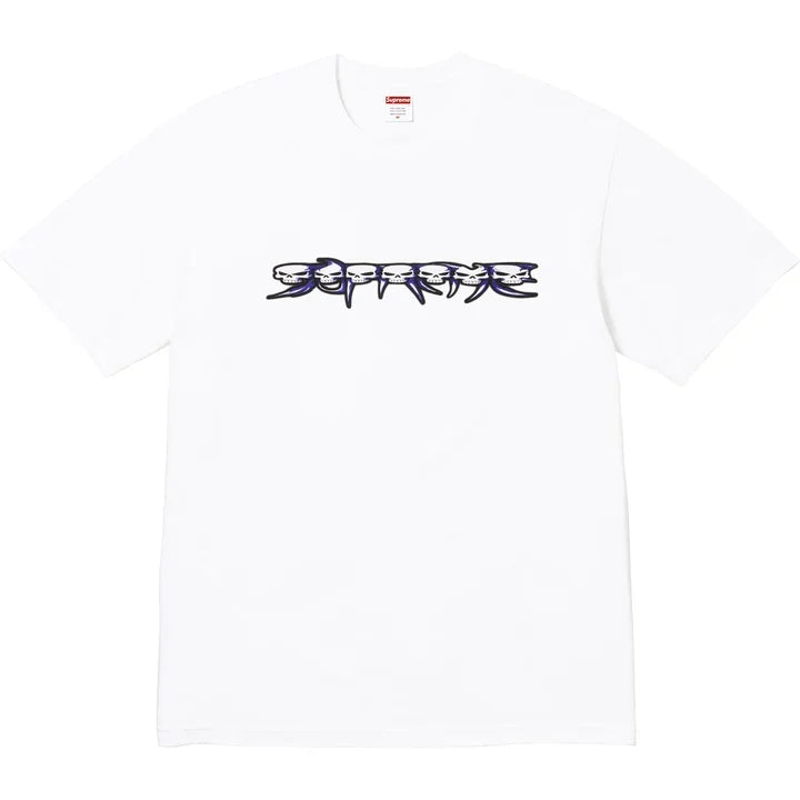 Supreme Skull Tee - White
