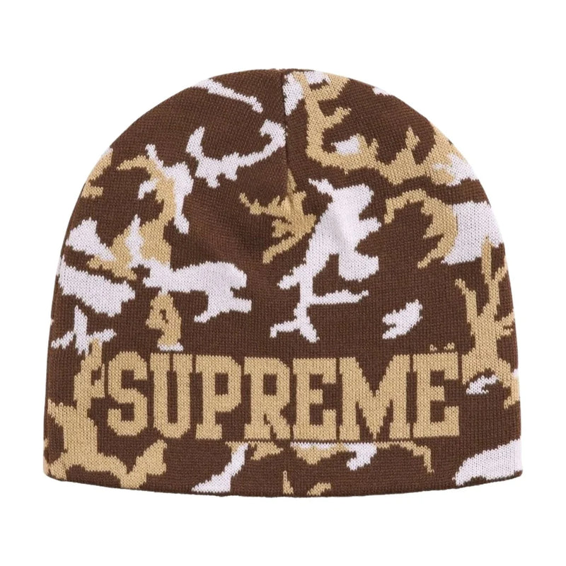 Supreme - Reversible Camo Beanie (FW26) - Brown