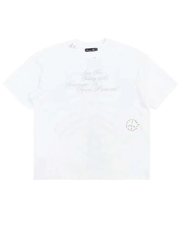 Boredom Kills - Tomorrow Tee - White