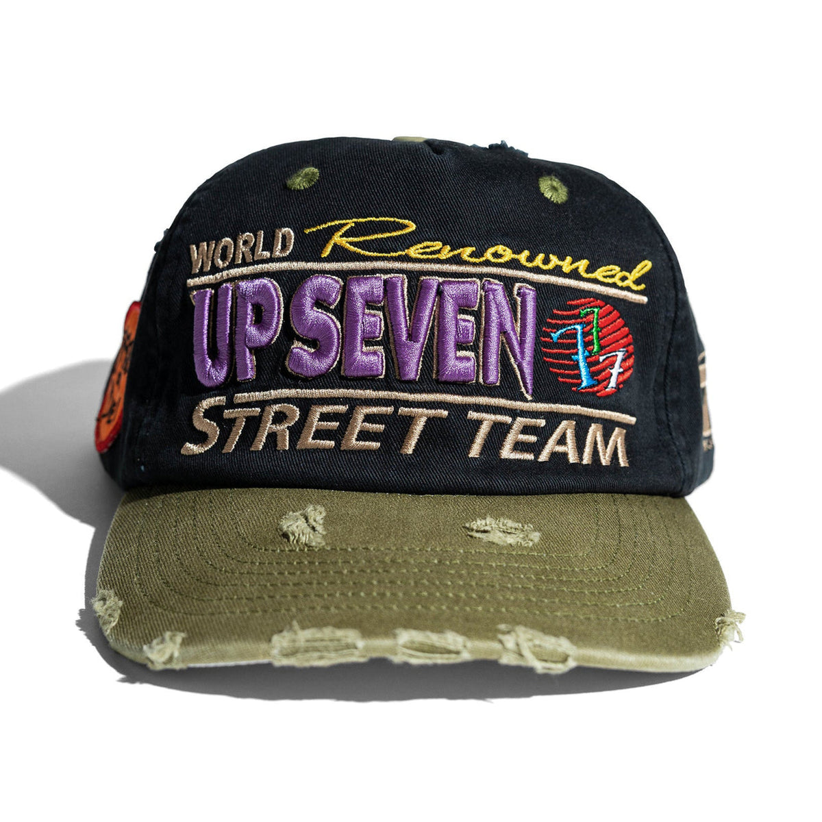 Up7Skate - Intl Street Team Hat - Black/Green