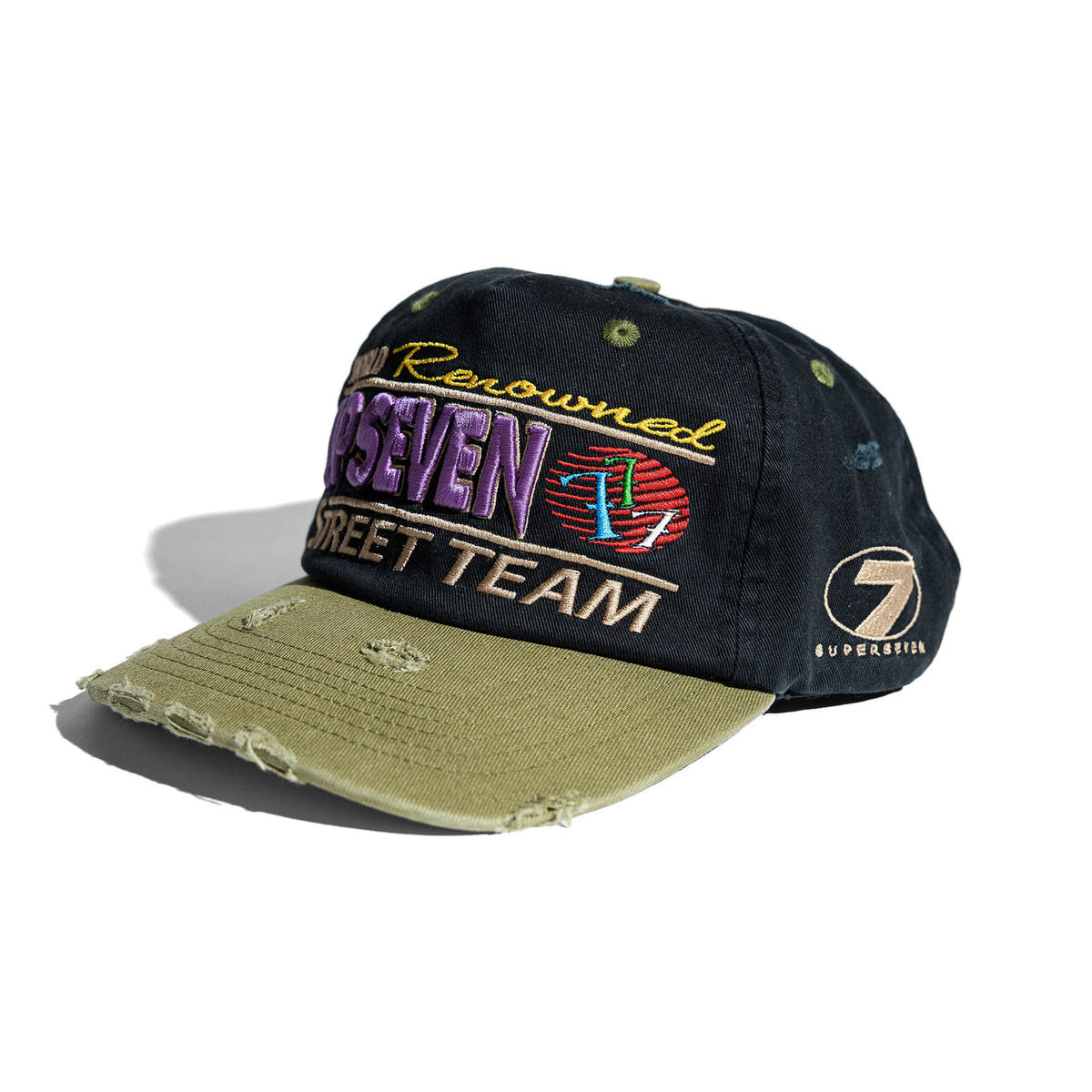 Up7Skate - Intl Street Team Hat - Black/Green