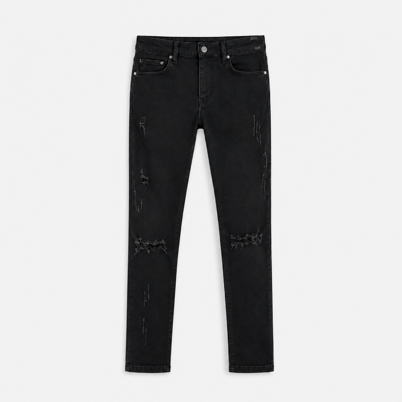 SERENEDE - Midnight Black Jeans - Black