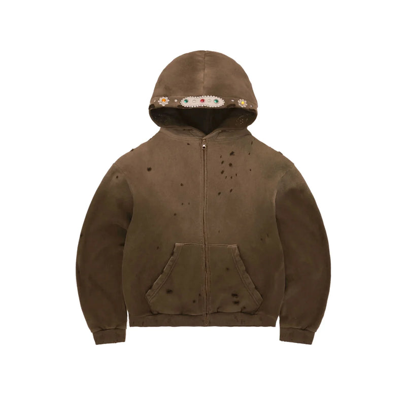 Bravest Studios - Sapphire Zip Up - Brown