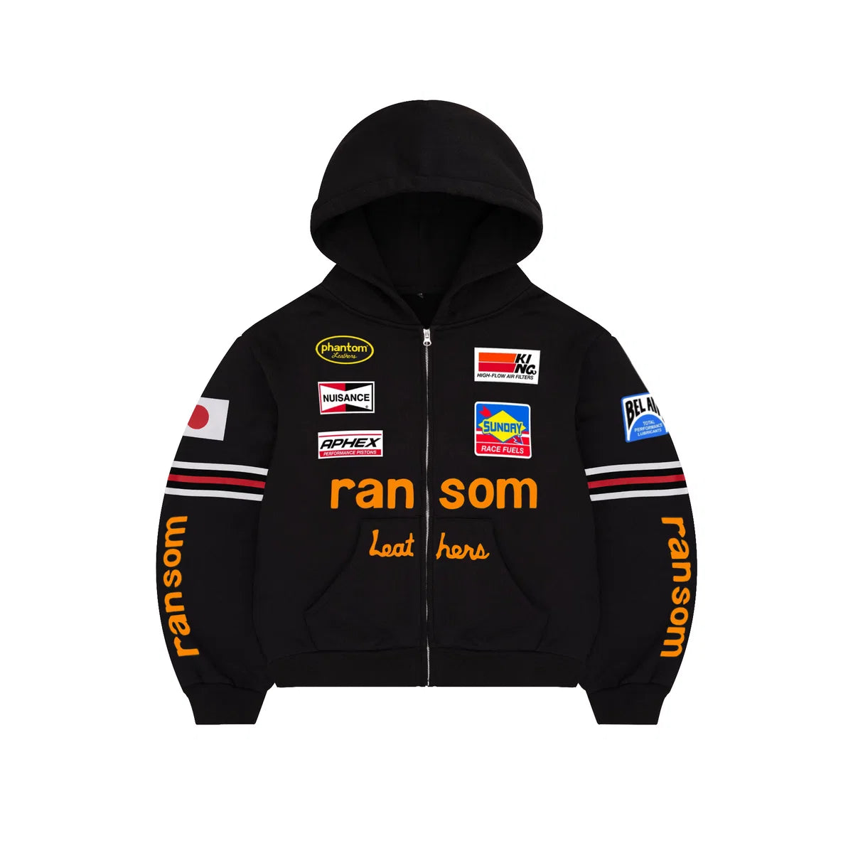 Bravest Studios - Ransom Zip Up - Black