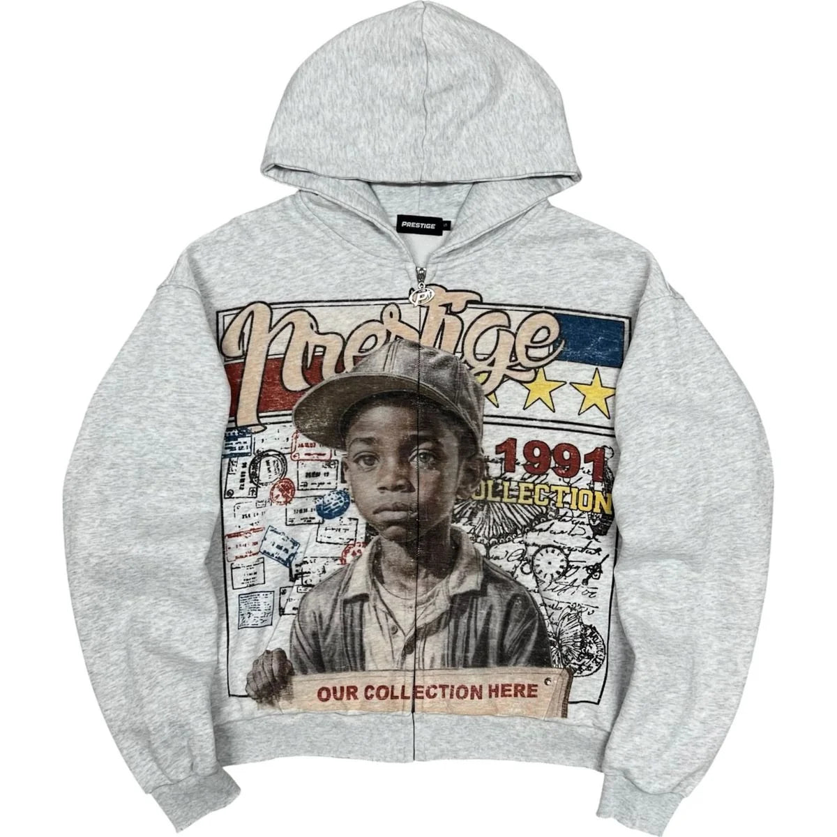 Prestige Collections - Young General Zip-Up - Grey