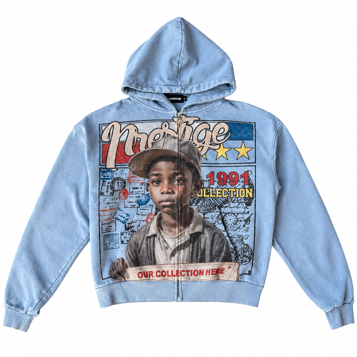 Prestige Collections - Young General Zip-Up - Blue