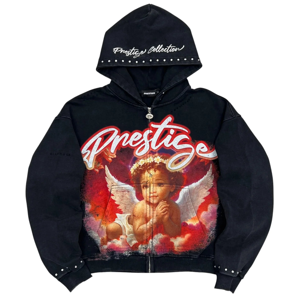 Prestige Collections - Prestige Angel Zip-Up - Black/Red