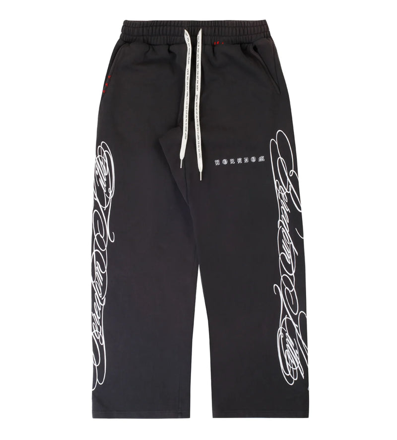 Boredom Kills - Script Sweatpants - Black
