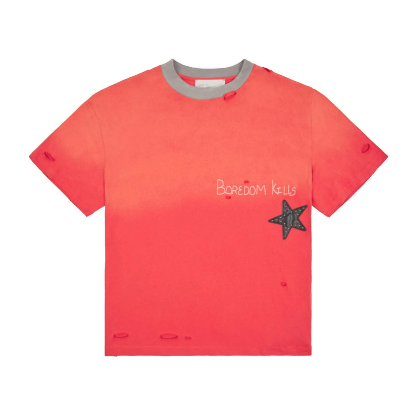 Boredom Kills - Stardom Tee - Red