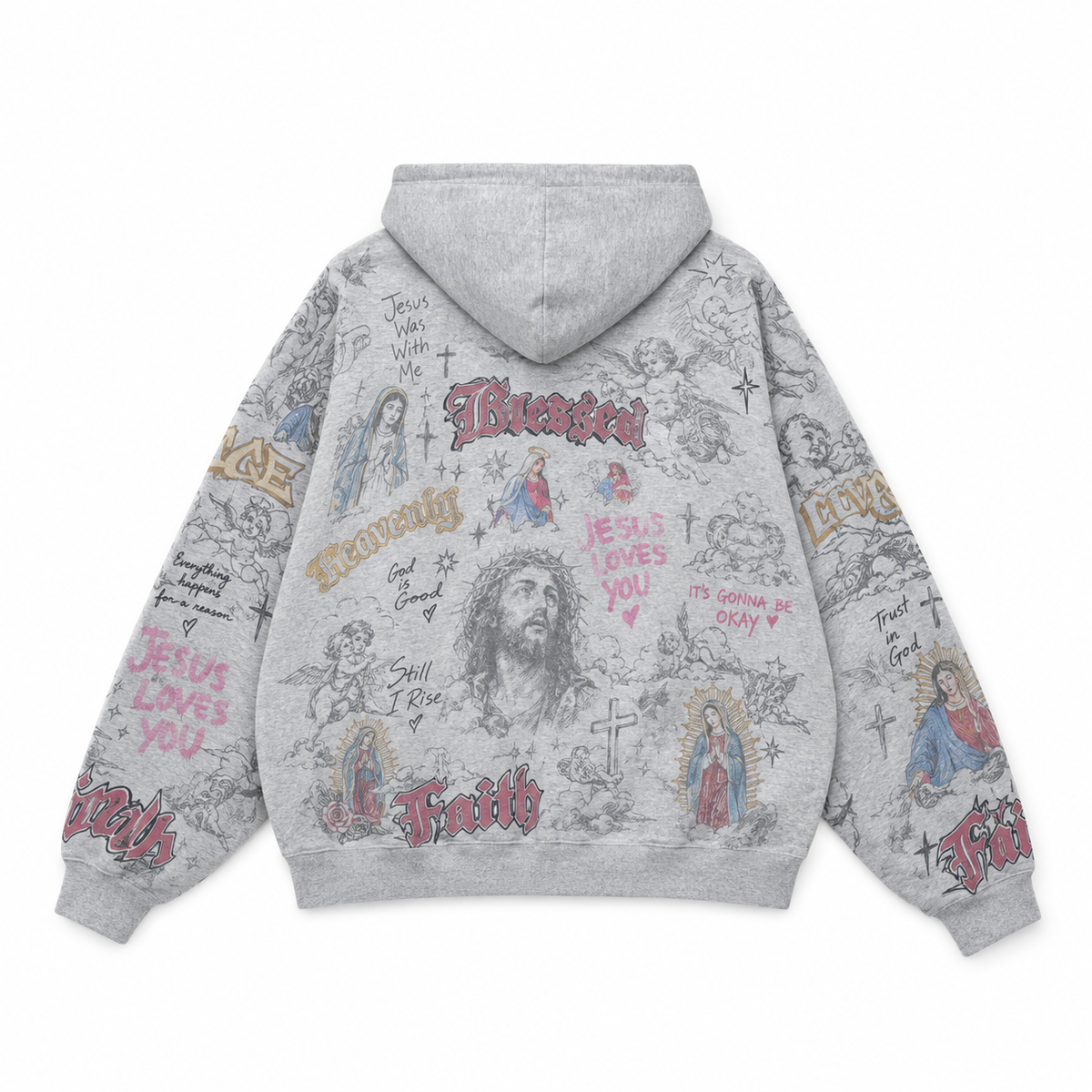 We Are Righteous - Jesus My Lord Zip-Up - Grey