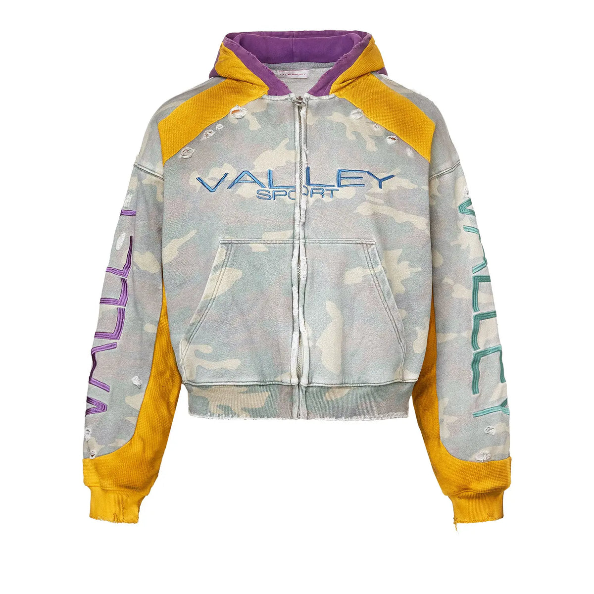 Vale Forever - Boiler Room Zip-Up - Green