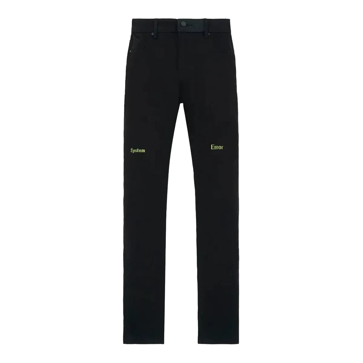 RTA - Bryant Skinny Jean Digital Cross - Black/Green