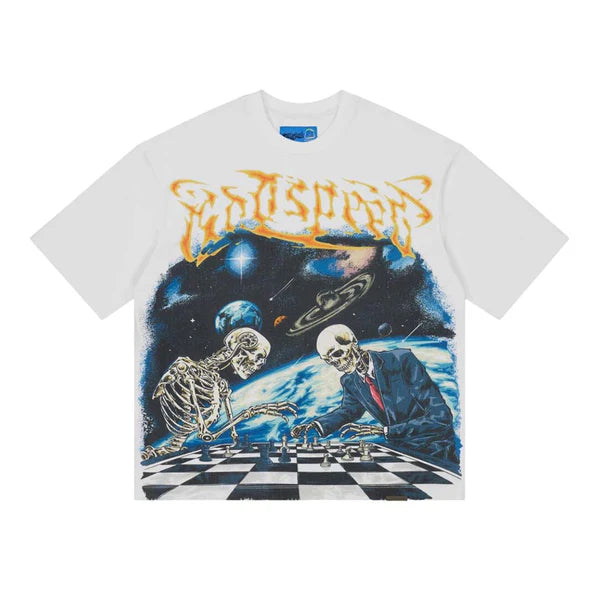 GODSPEED - Checkmate II Tee - White