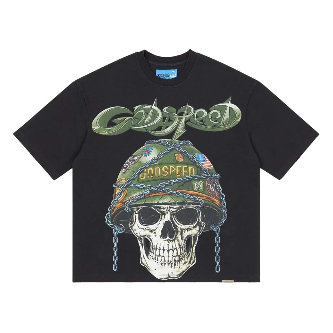 GODSPEED - Badges of Honor II Tee - Black