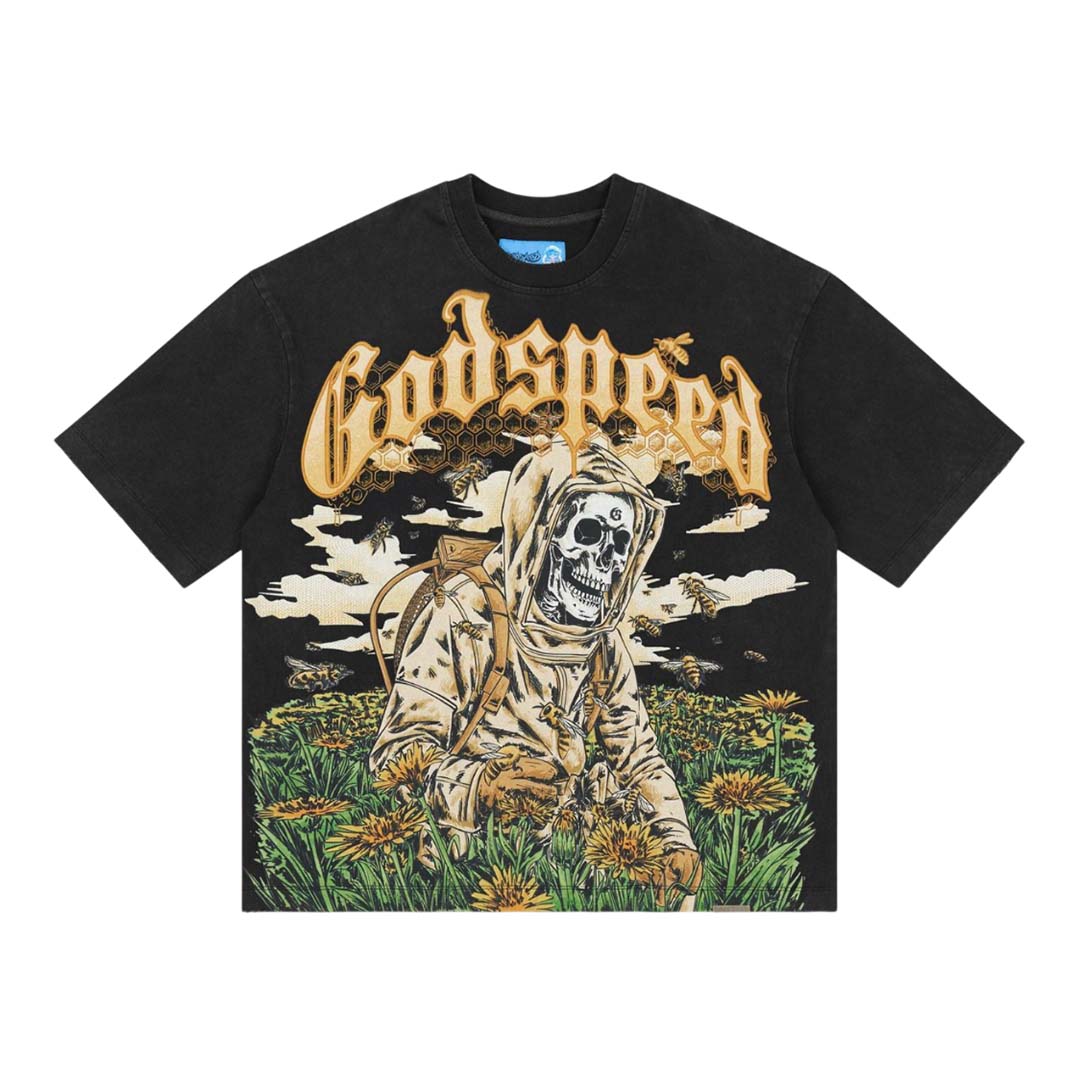 GODSPEED - Save The Bees II Tee - Black