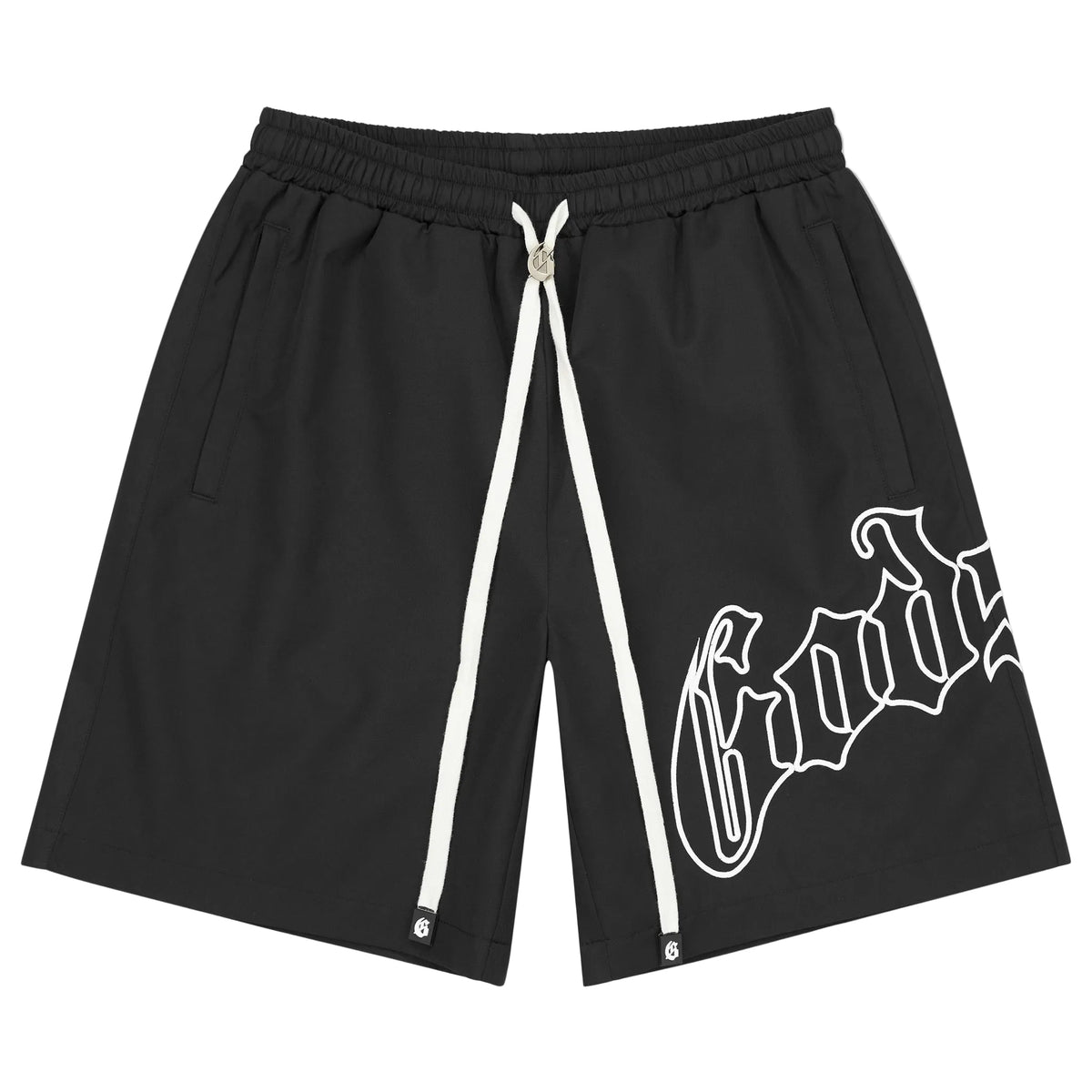 GODSPEED - OG Logo Nylon Shorts - Black