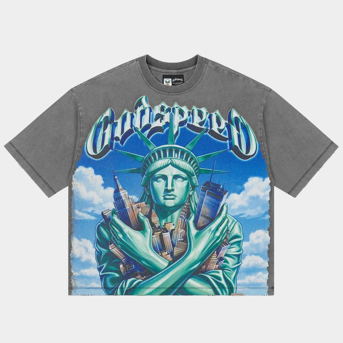 GODSPEED - Empire Guardian Tee - Grey