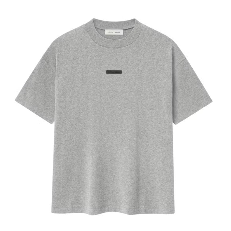 ESSENTIALS - Classic Tee - Concrete Heather