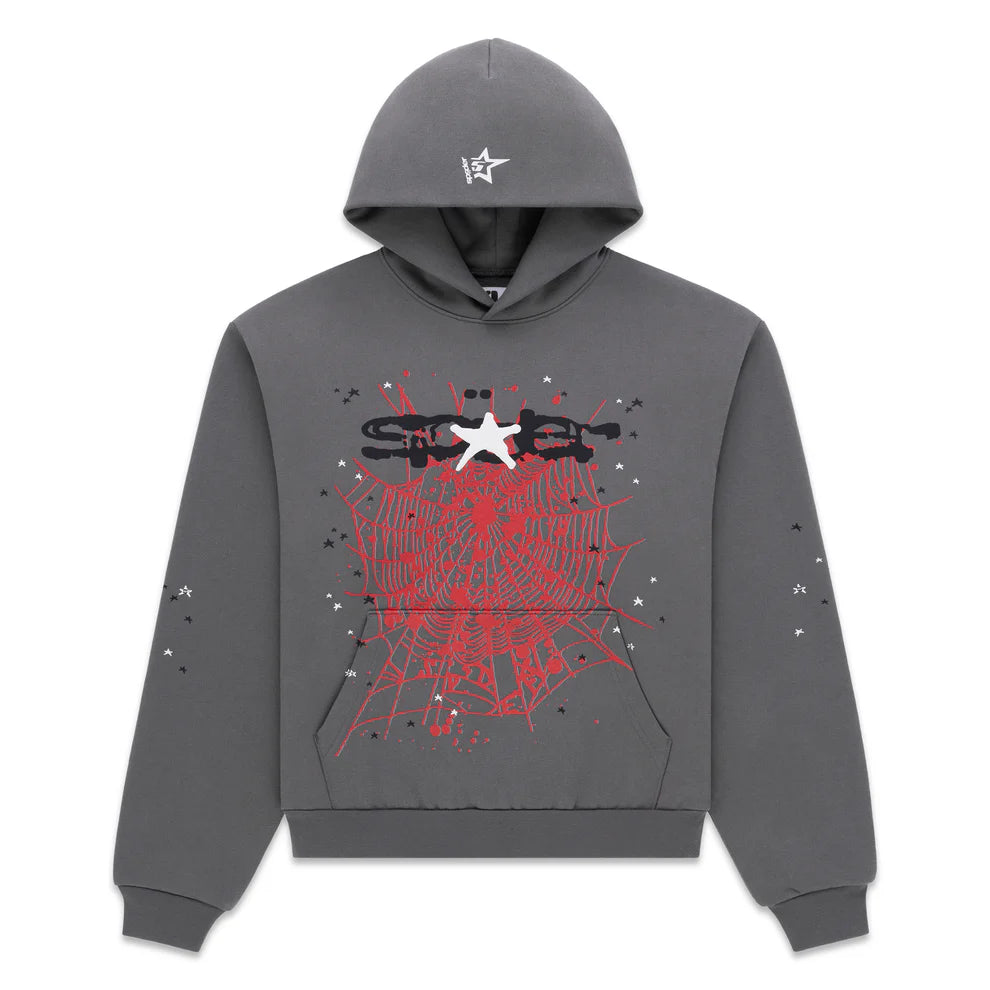 SP5DER - Splat Punk Hoodie - Slate
