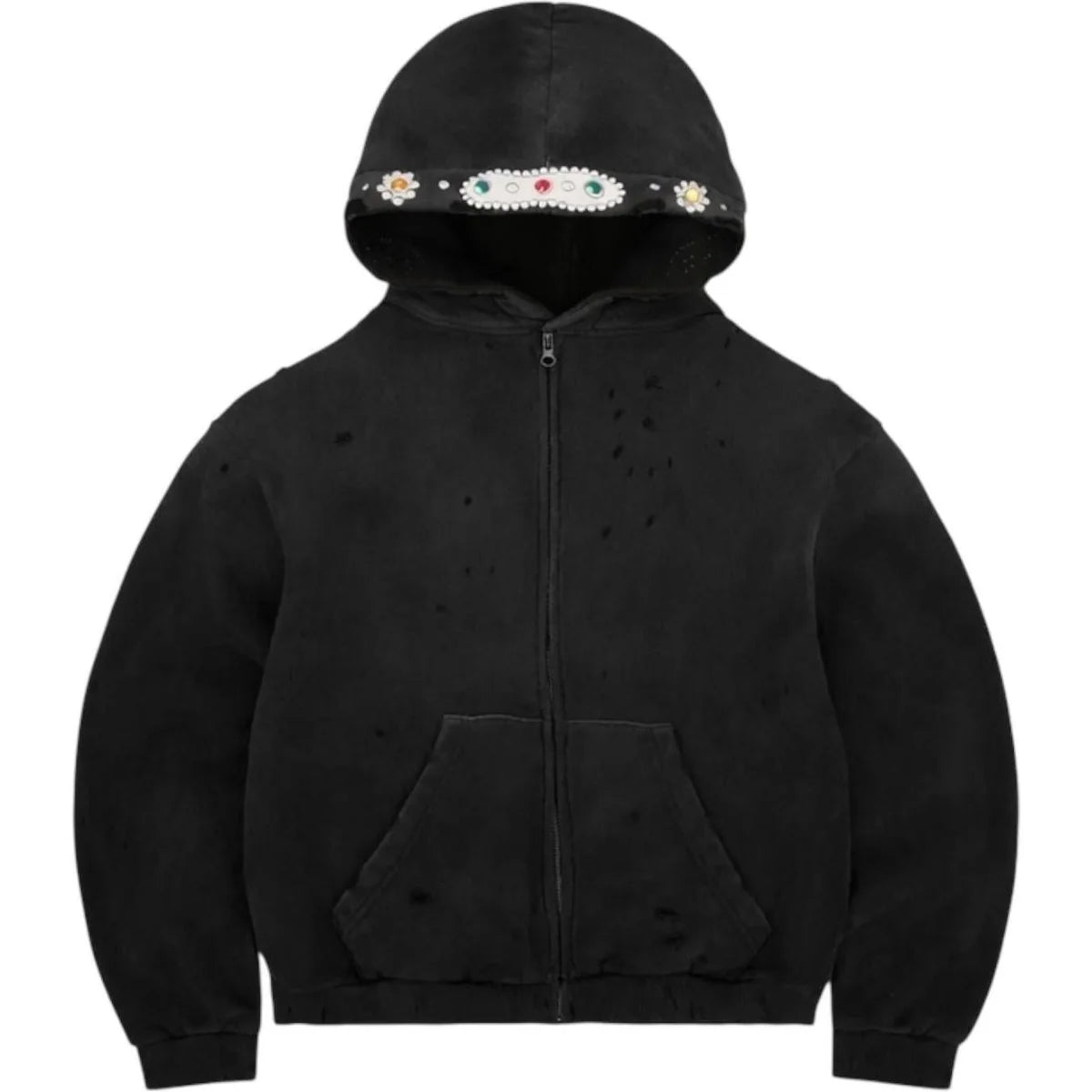 Bravest Studios - Sapphire Zip Up - Black