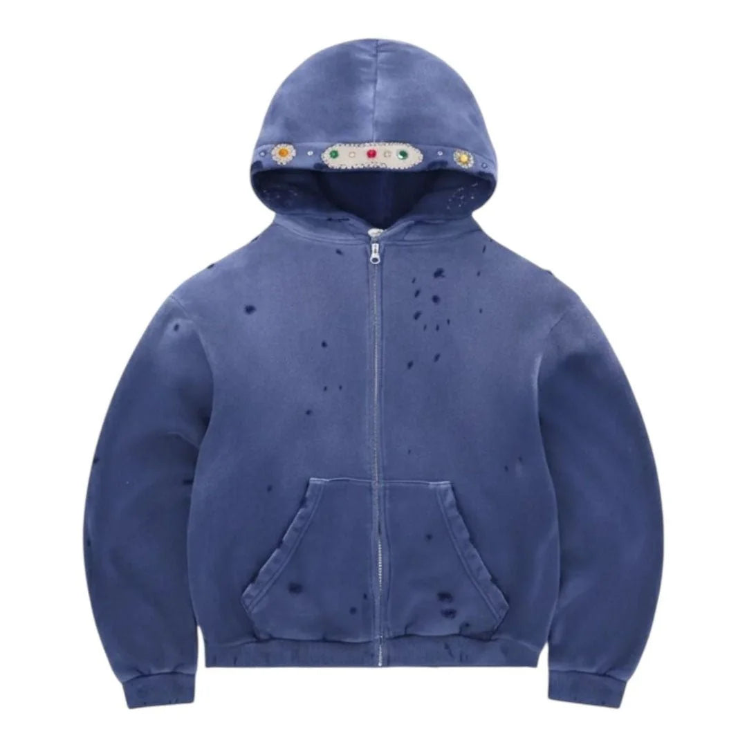 Bravest Studios - Sapphire Zip Up - Blue