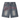 Blue washed Vale Sports Division jorts, covered in clear rhinestones. Pink rhinestone "Vale Forever" text, fist, target, & floral details.