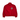 Saint Vanity red nylon cargo jacket with stand collar, full zip, 2 chest cargo pockets (one with Saint Vanity patch), and 2 zip pockets.