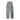 Grey sweatpants with large, vertical green pixelated 'VERTABRAE' logo on the left leg. Elastic waist.