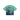 Godspeed men's teal tee. Graphic: skeleton in sunglasses & leather jacket looking in a mirror. Stylized "Godspeed" text.