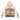 Godspeed bone hoodie. Front graphic: desert road, red muscle car, skull in mirror, red fuzzy dice. Flame sleeves.