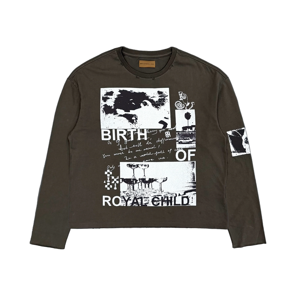 Birth Of Royal Child - Resonance Poster Patch L/S - Black