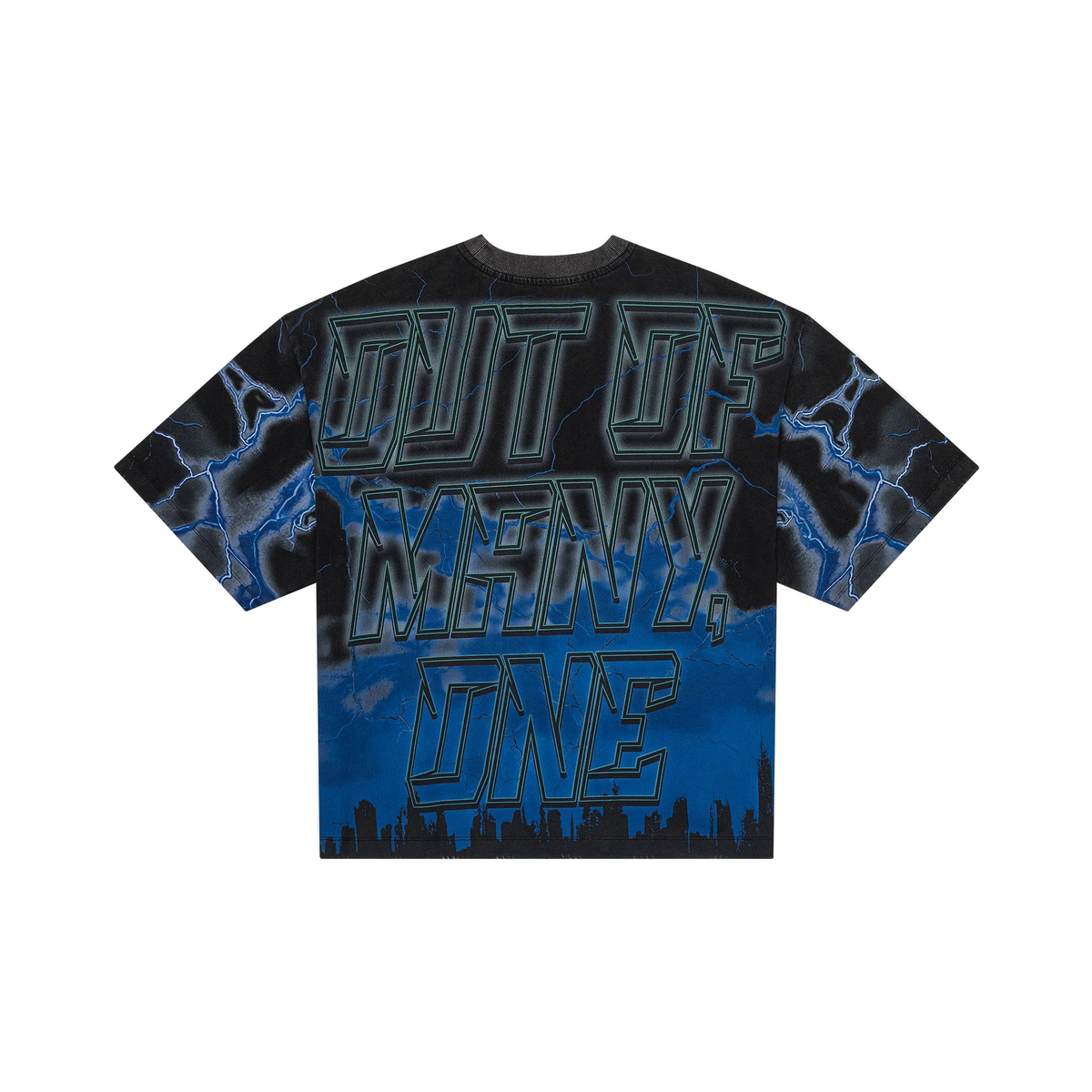 GODSPEED - Voltage Tee - Black/Blue
