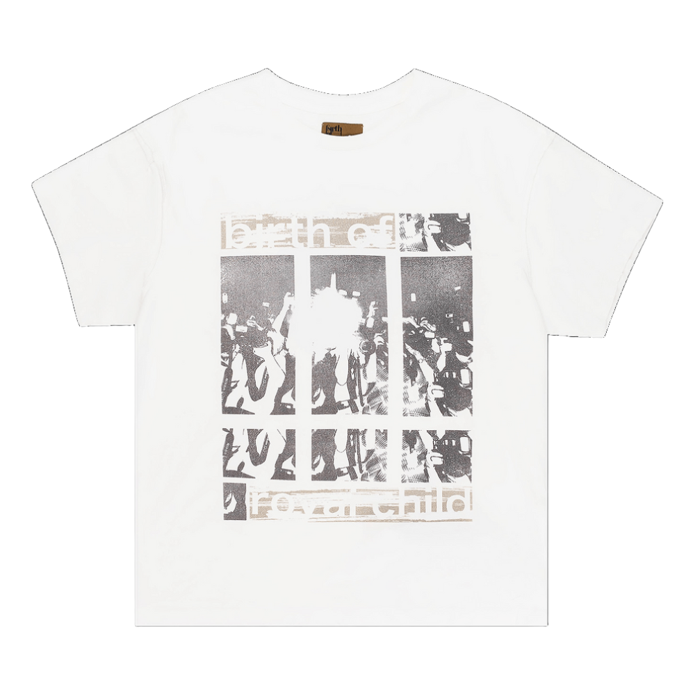 Birth Of Royal Child - Flashlight Tee - White