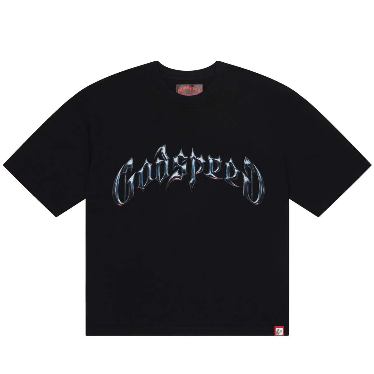 GODSPEED - Symmetrical Logo Tee - Black