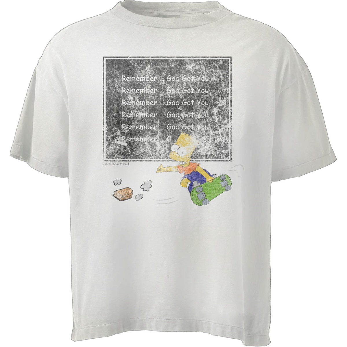 We Are Righteous - Bart Tee - Cream