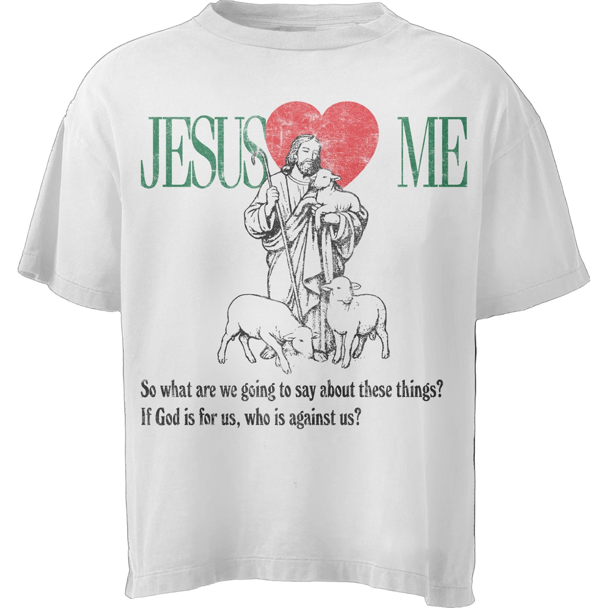 We Are Righteous - Jesus <3 Me Tee - Cream