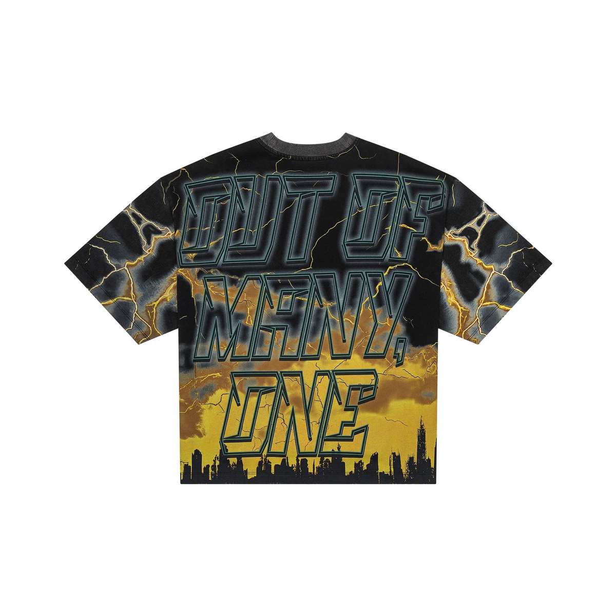 GODSPEED - Voltage Tee - Black/Yellow