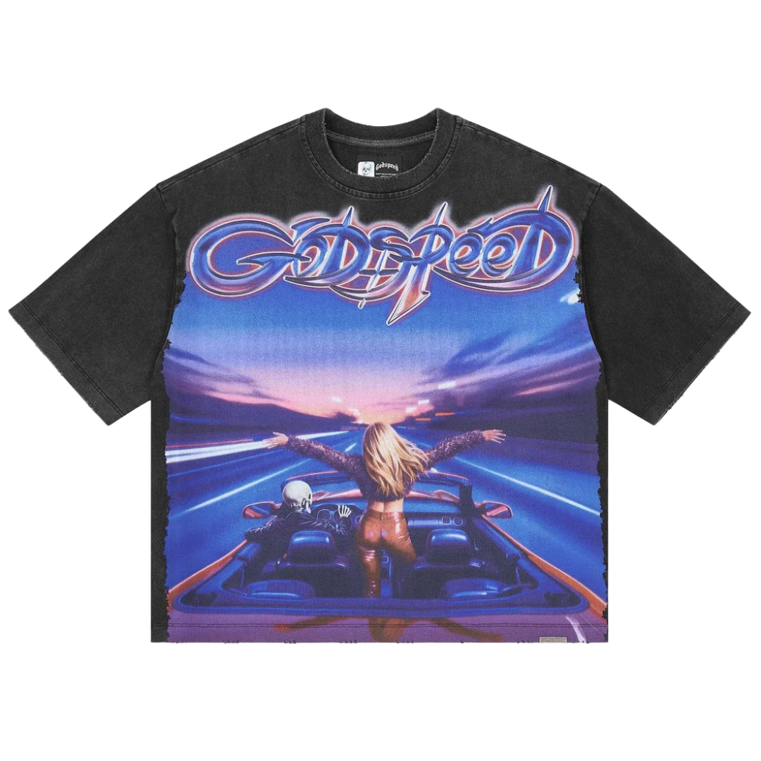 GODSPEED - Fun Tee - Black