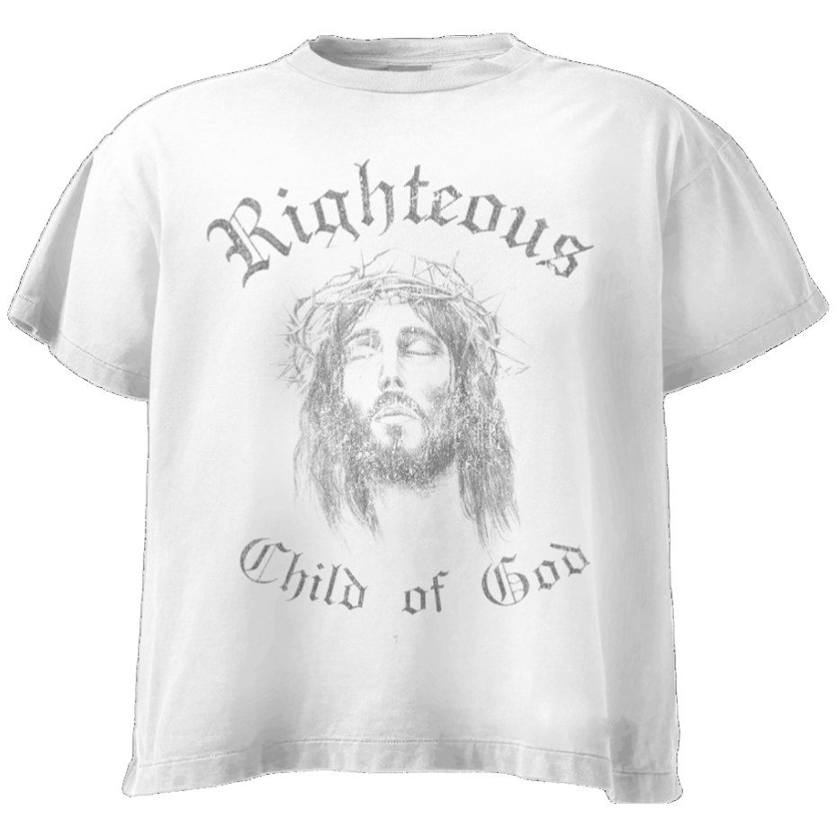 We Are Righteous - Child of God Tee - White