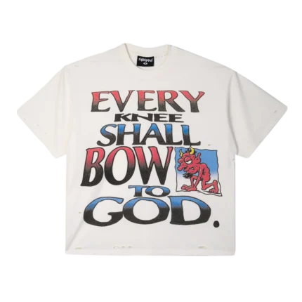 We Are Righteous - Bow to God Tee - White