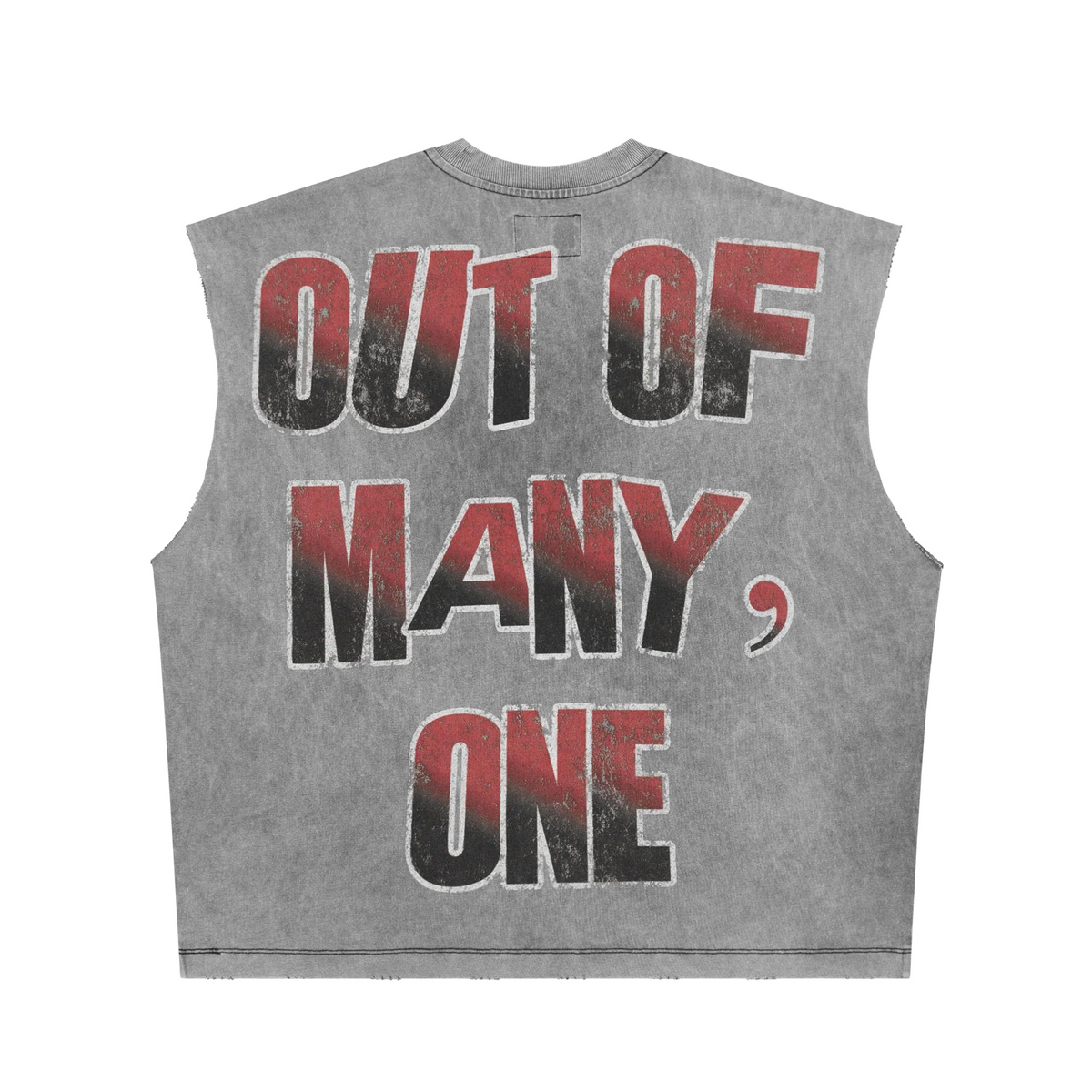 GODSPEED - Fate’s Doorstep Sleeveless Tee - Grey Wash