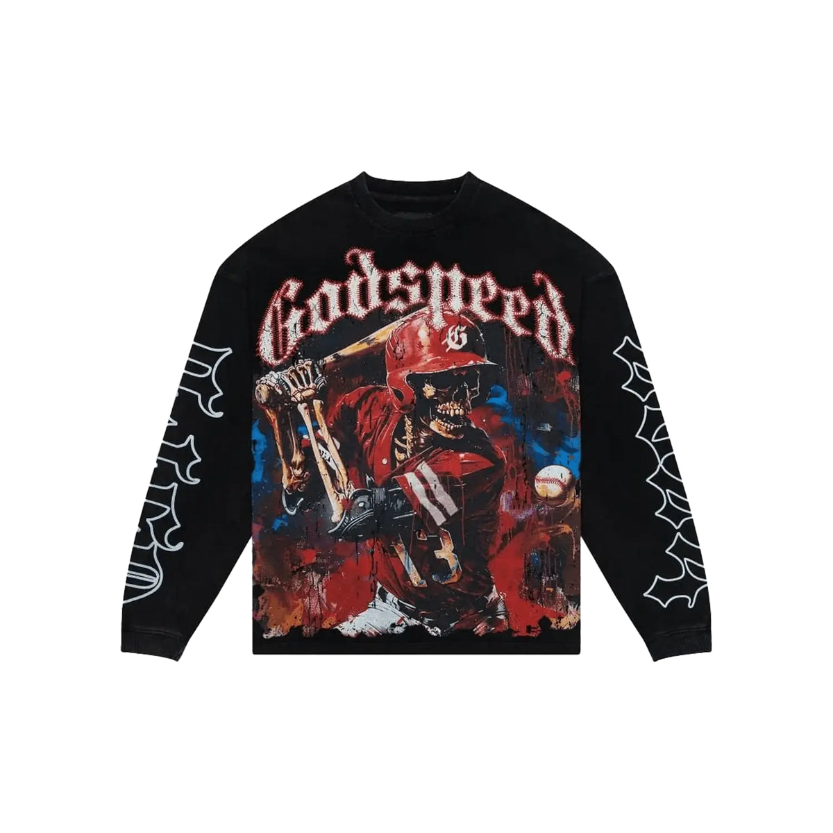 GODSPEED - Grandslam L/S Tee - Black