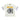 White Bottega Desires Jackie Robinson football jersey. Features yellow 'BOTTEGA' text, gray '42' on front, and blue sleeve stripes.