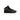 Air Jordan 10 Retro 'Shadow' high-top. Dark grey nubuck upper, black wavy side panels, laces, pull tab, & sole.