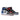 Pair of Air Jordan 1 High OG "Top 3" sneakers. One has blue collar/red toe, other has red collar/blue toe.