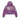 Cropped purple distressed zip-up hoodie with "Vale Forever 19XX" graphic, "Valley Dreams" details, & exposed white stitching.