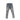 AMIRI Suede MX 1 jeans in antique indigo. Features ripped knees with black suede patches and a button fly.